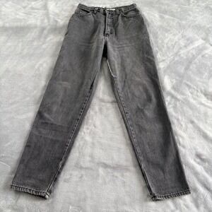 Vintage Stefano International Women's Black Denim Wash High Waist Jeans‎ Sz 10